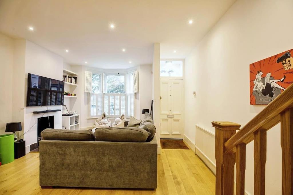 Fulham Spacious Luxe House King Bed Garden Лондон Екстер'єр фото